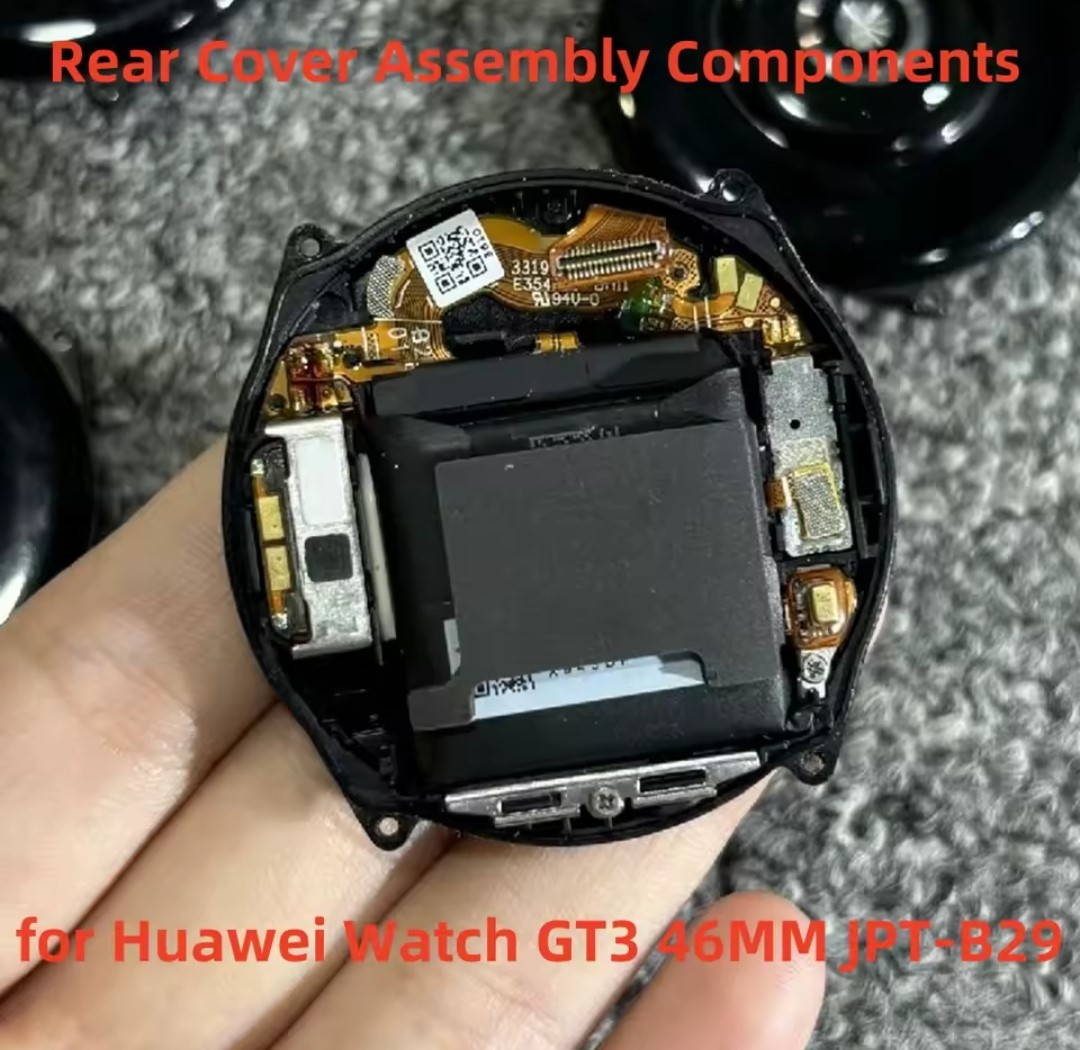 Huawei Watch GT3 rear cover internal circuitry components