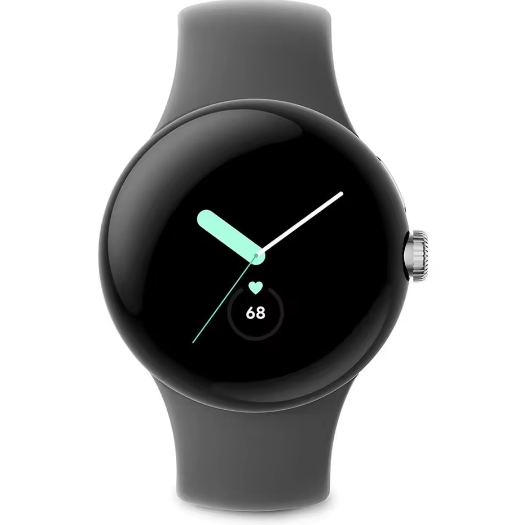 Google Pixel Watch full circular face view